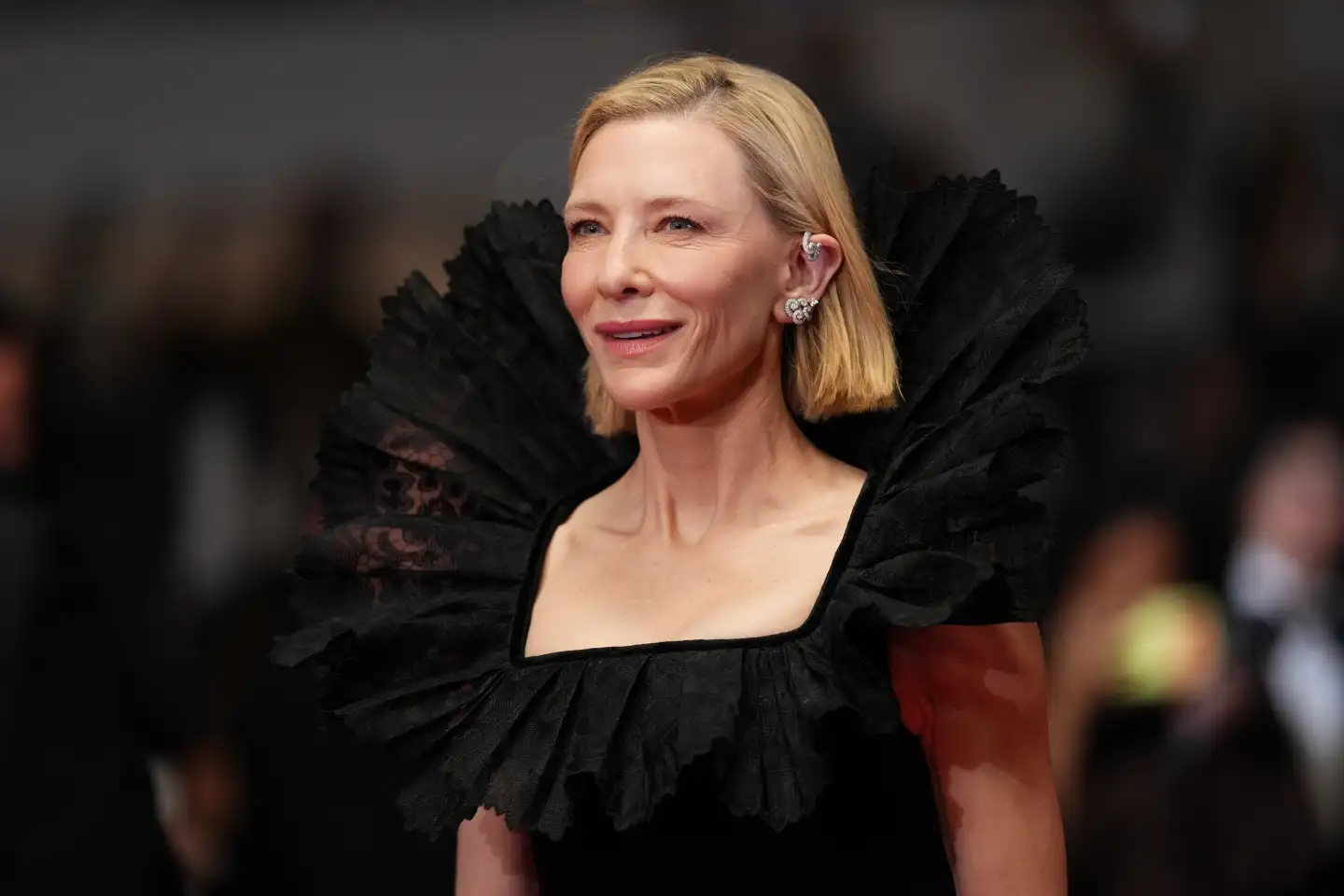 Cate Blanchett reacende debate sobre o impacto real do #MeToo em Cannes