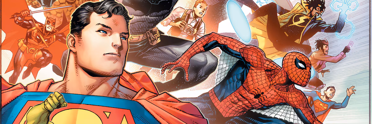 DC e Marvel reúnem Batman, Deadpool, Superman e Spider-Man em nova coletânea