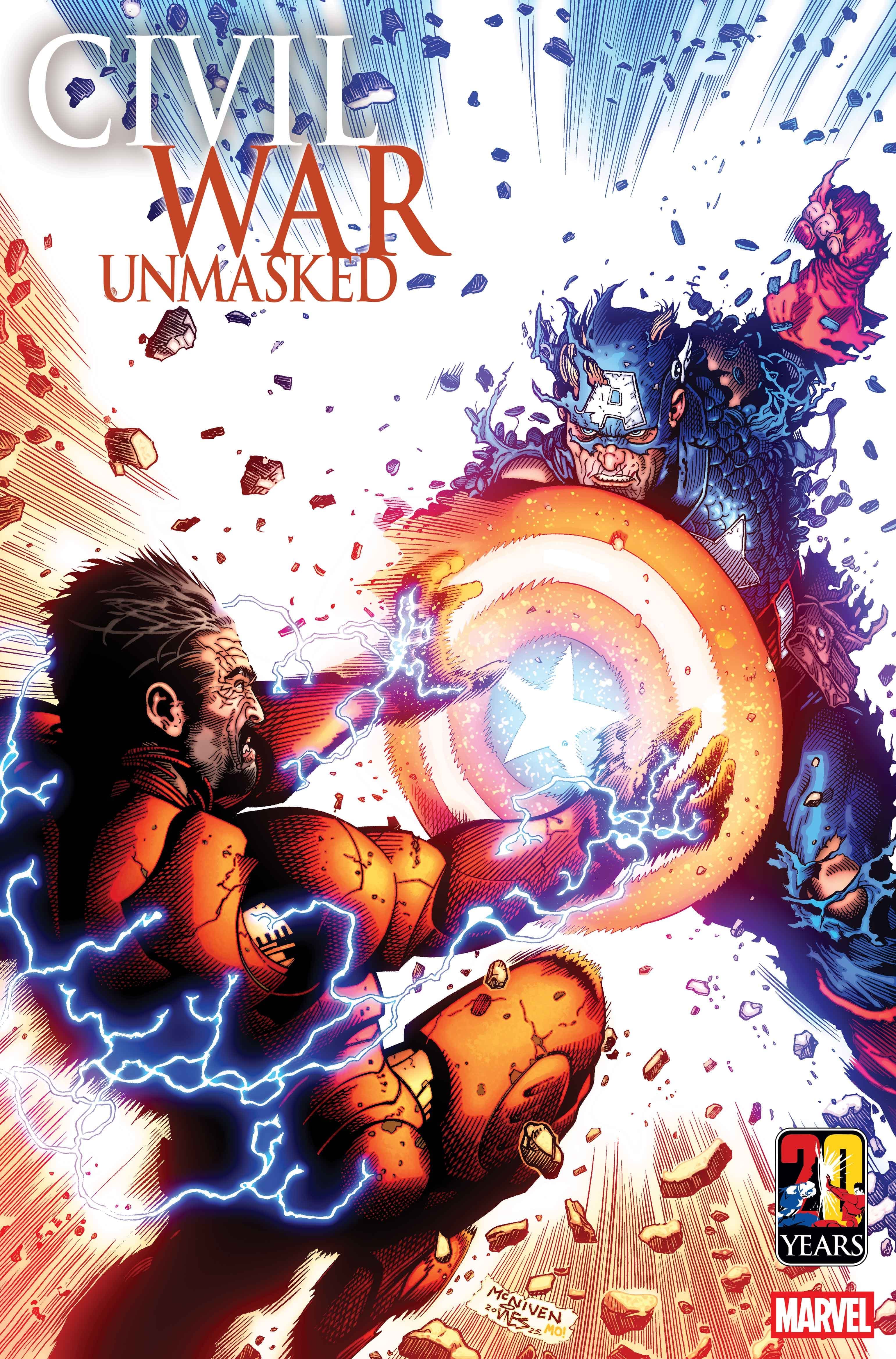 Guerra Civil: Unmasked #1 revisita a Guerra Civil da Marvel por outro ângulo