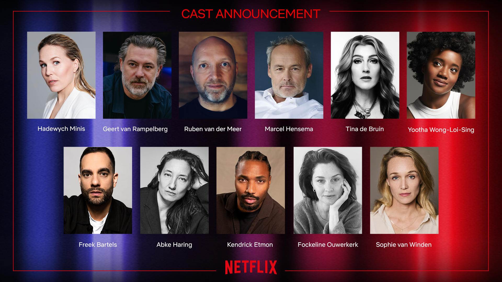 Netflix confirma nova serie holandesa com Hadewych Minis e Geert van Rampelberg