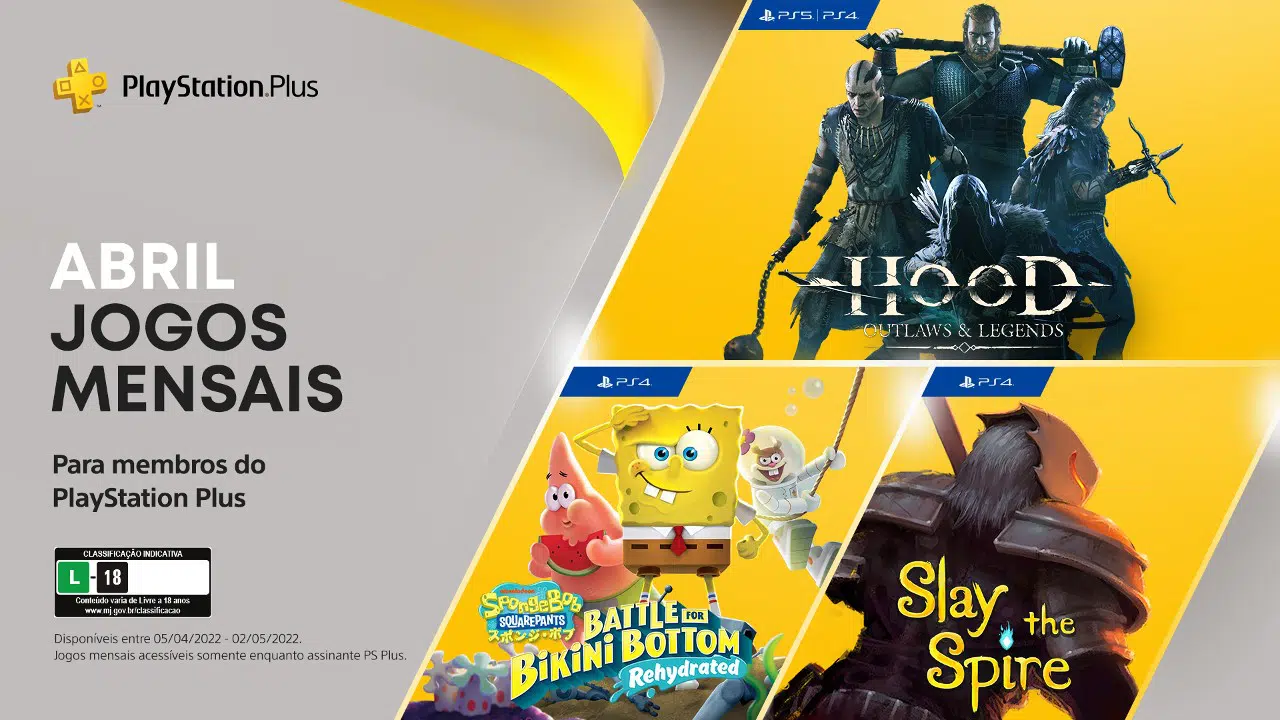 PlayStation Plus tem último dia para resgatar jogos de abril