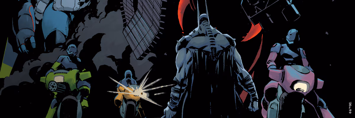 Robins com mechas gigantes caçam Batman em Absolute Batman